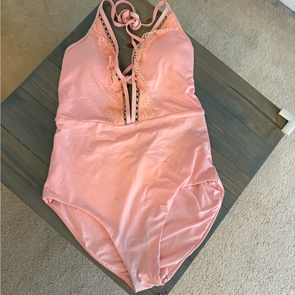 Laundry By Shelli Segal Pink Swimsuit